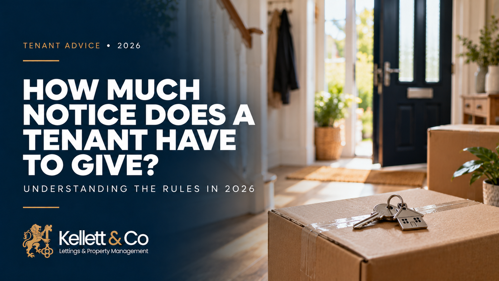 How Much Notice Must a Tenant Give? UK Rules 2026